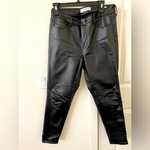 Social sanctuary pleather pants, ankle skinny